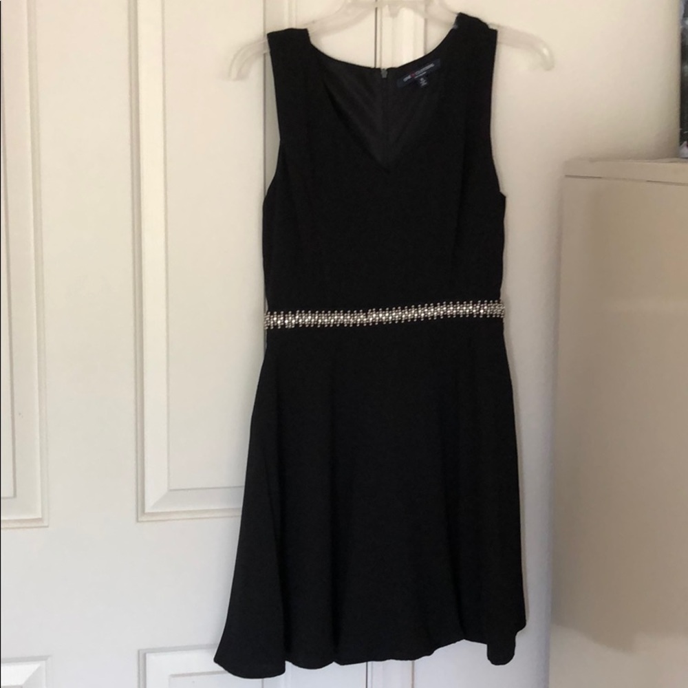 Mini black dress